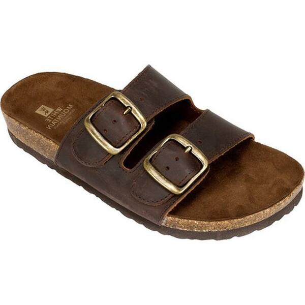 Shop White Mountain Women S Helga Brown Leather Overstock 15378426