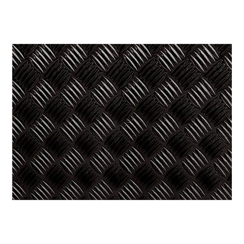 DC Fix Black Diamond Plate Adhesive Film - 59.1in x 17.7in x 0.025in
