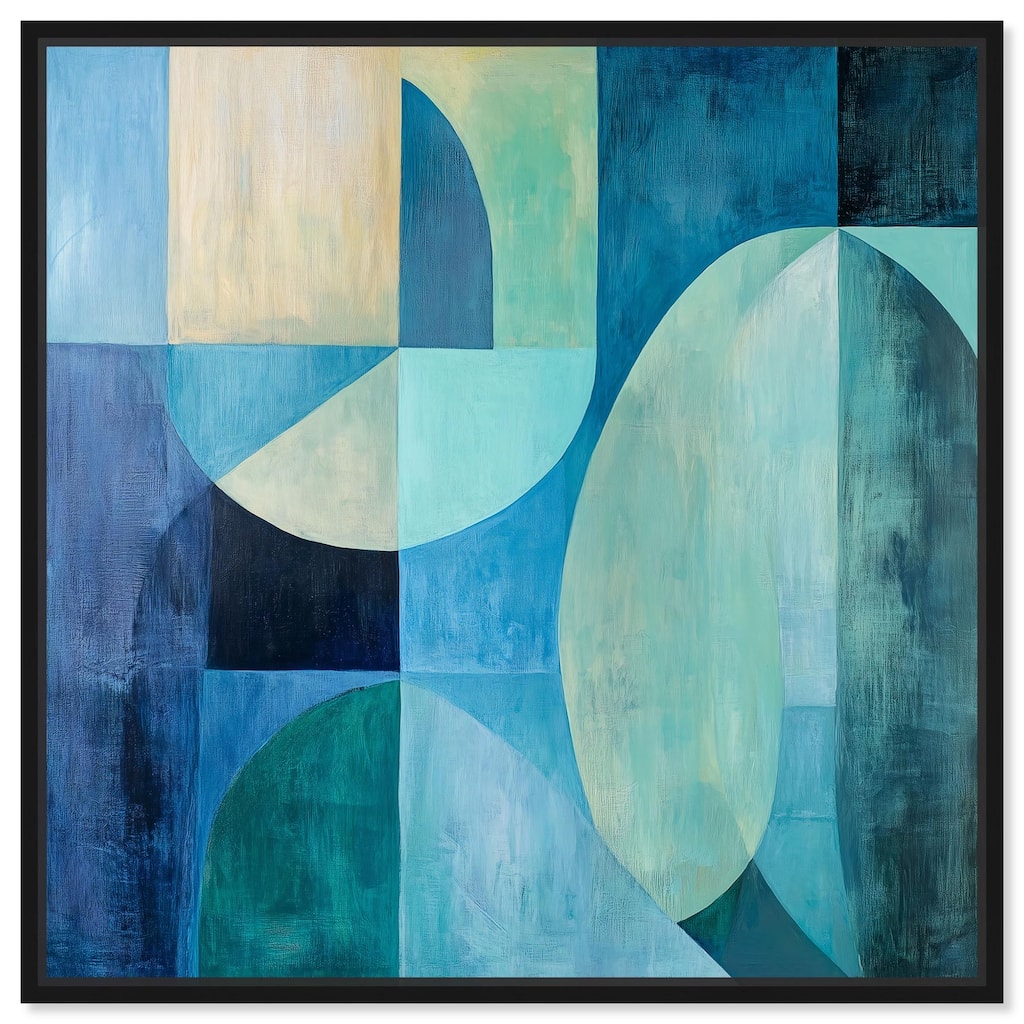 Color Blocks II Canvas by Art Remedy