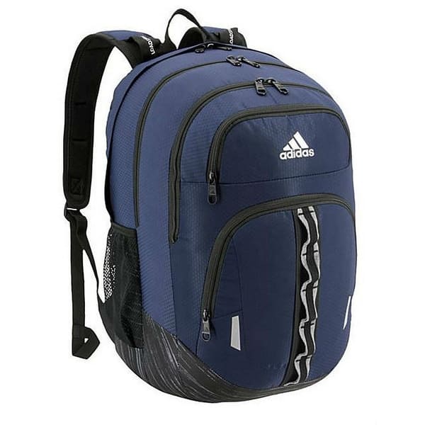 Adidas Prime V XL Laptop Backpack 5 Exterior Pockets College Color Options  5148 - 20.5" x 14.5" x 14" - Bed Bath & Beyond - 28955350