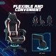 preview thumbnail 7 of 16, HOMCOM Racing Gaming Chair with Cat Ears, Reclining Faux Leather Computer Chair with Footrest