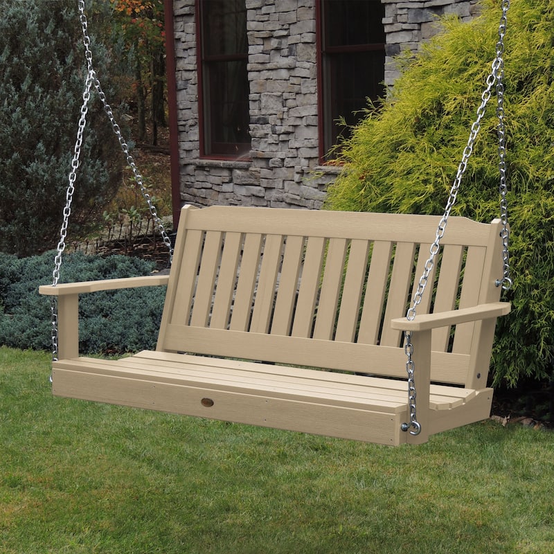HIGHWOOD Lehigh 5-foot Eco-friendly Synthetic Wood Porch Swing