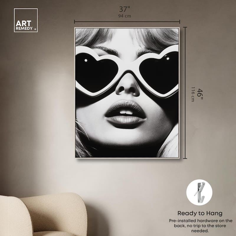 Love Through the Lens Canvas by Art Remedy