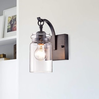 Anastasia Antique Black Wall Sconce