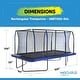 preview thumbnail 2 of 5, Machrus Upper Bounce 8' X 14' Gymnastics Style, Rectangular Trampoline Set with Top-Ring Enclosure System