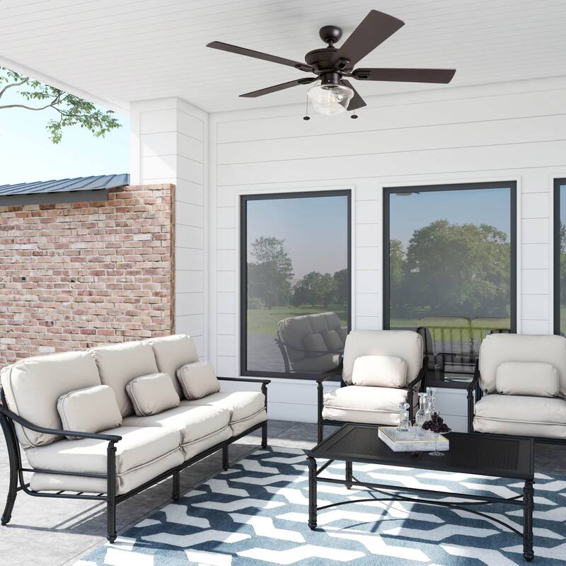 Copper Grove Strang Indoor/ Outdoor Ceiling Fan - 52-inch