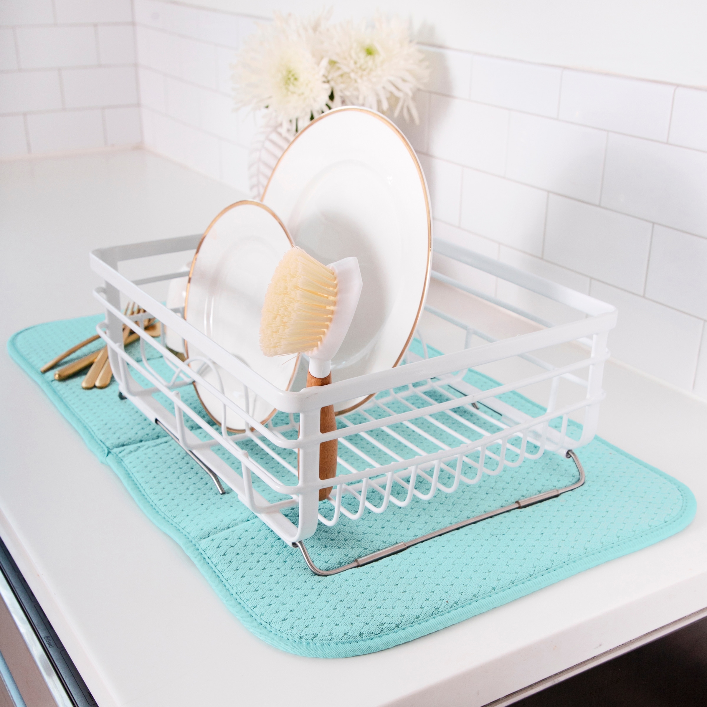 Plate Rack Bed Bath And Beyond Drying Mat Bed Bath Beyond Dish