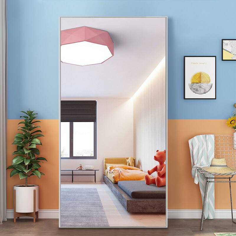 Huge Modern Framed Full Length Floor Mirror