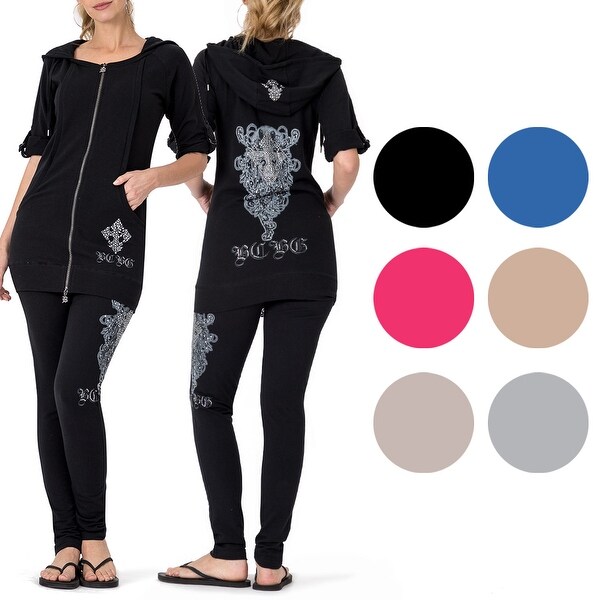 Embellished jogger set clearance