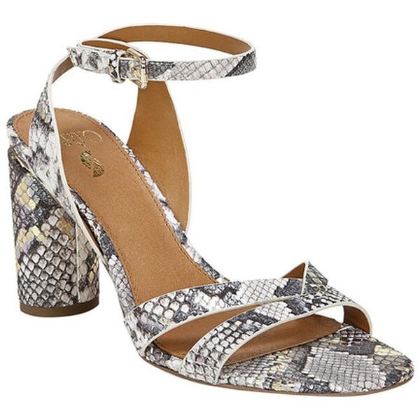 franco sarto snakeskin sandals