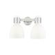 Option Satin Nickel / Gloss White