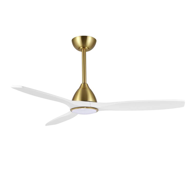 MLiAN 52 inch 3 ABS Blades Smart LED Ceiling Fan with Remote