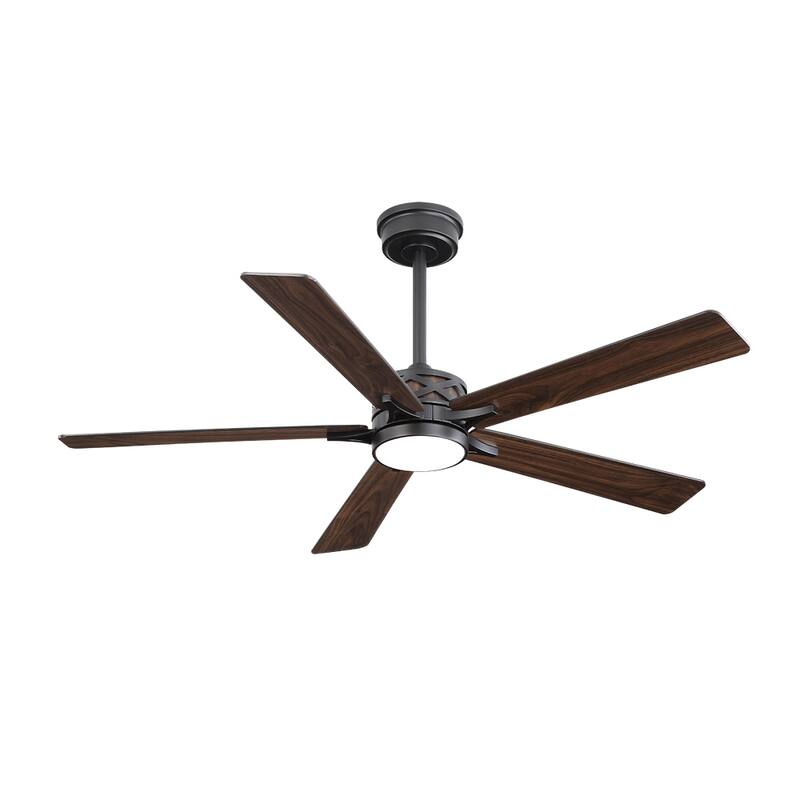 MLiAN 5-Blades DC Motor Indoor Smart Ceiling Fan with Light and Remote