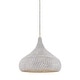preview thumbnail 1 of 9, Hudson Valley Lighting 4828 Hampstead 28" Wide Pendant with Seagrass Aged Brass