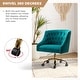 preview thumbnail 106 of 109, Modern Velvet Tufted Office Chair with Gold Metal Base by HULALA HOME