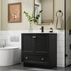 preview thumbnail 12 of 48, 30" Bathroom Vanity Cabinet with Undermount Sink & Faucet