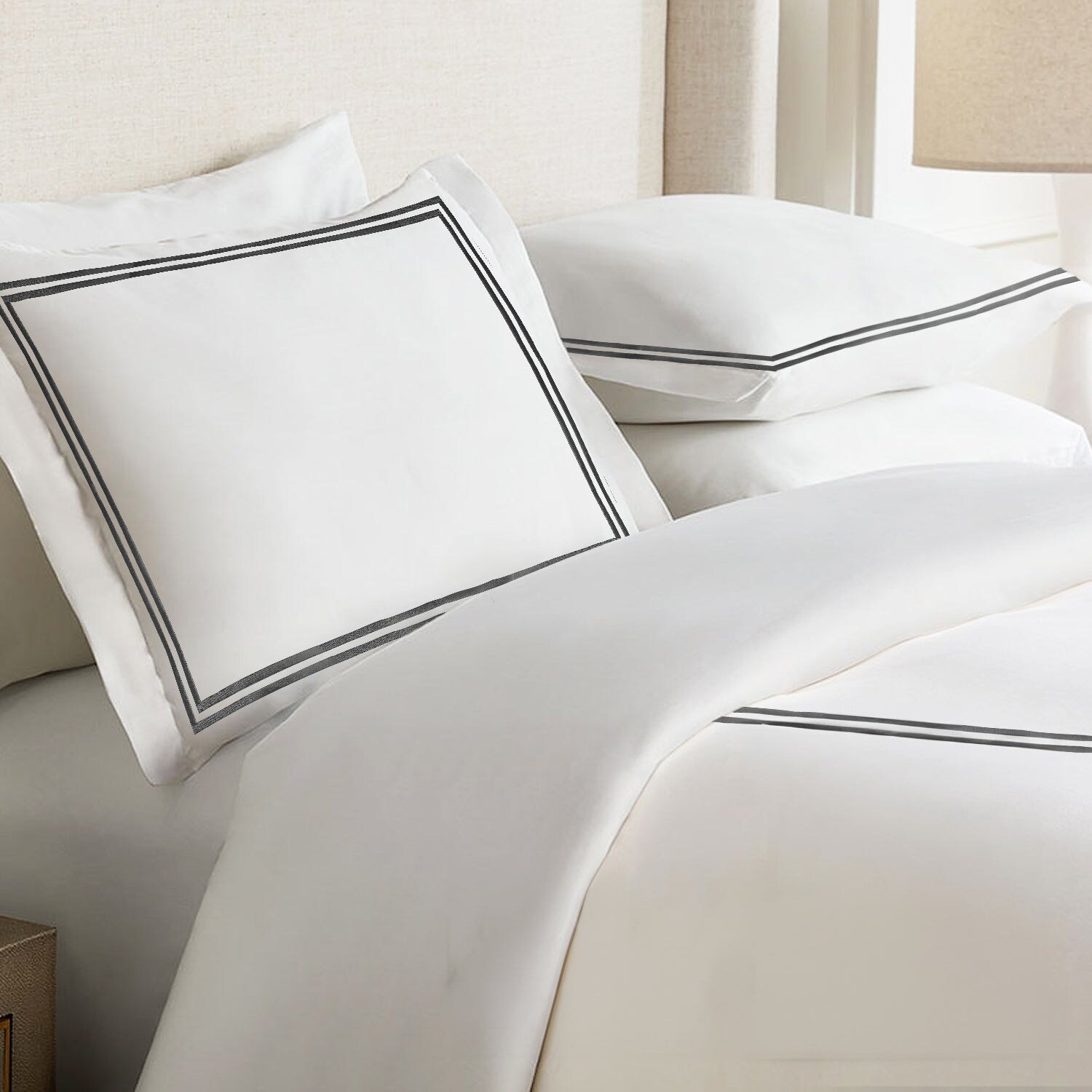 Juicy Couture Velvet Stripe on Satin Luxury Duvet Sets