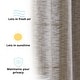 preview thumbnail 46 of 62, HLC.me Madison Faux Linen Textured Sheer Privacy Sun Light Filtering Window Grommet Thick Curtains Panels, Set of 2