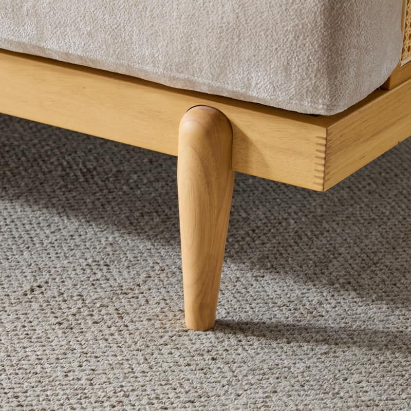 Christopher Knight Home-Lisa Fabric Arm 3-Seater Sofa