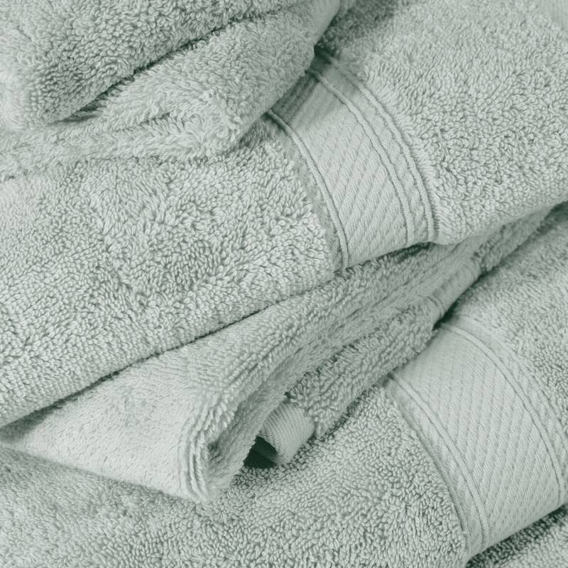 Blue Nile Mills Luxury 2-Piece Egyptian Cotton Bath Sheet Set, Thick Absorbent Oversized Bathroom Towels