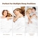 preview thumbnail 9 of 26, Medium-Firm 2-inch Gusset Feather and Down Pillows Set of 2