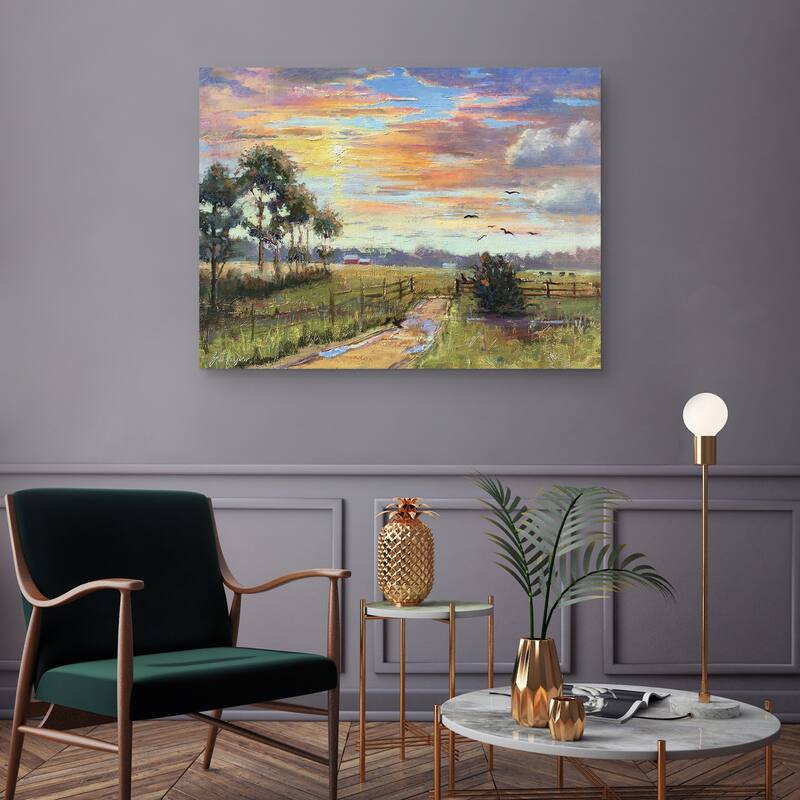 Calm After the Storm by Jennifer Stottle Taylor Canvas Art Print