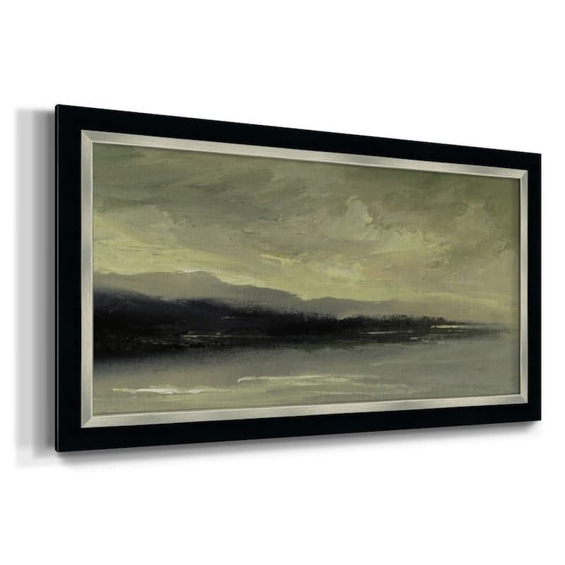 Coastal Dawn Premium Framed Canvas- Ready to Hang