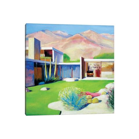 iCanvas "Palm Springs Sunday" by Ieva Baklane Canvas Print
