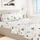 preview thumbnail 28 of 37, Linery & Co. Turkish Cotton Double-Brushed Christmas Flannel Bed Sheet Set