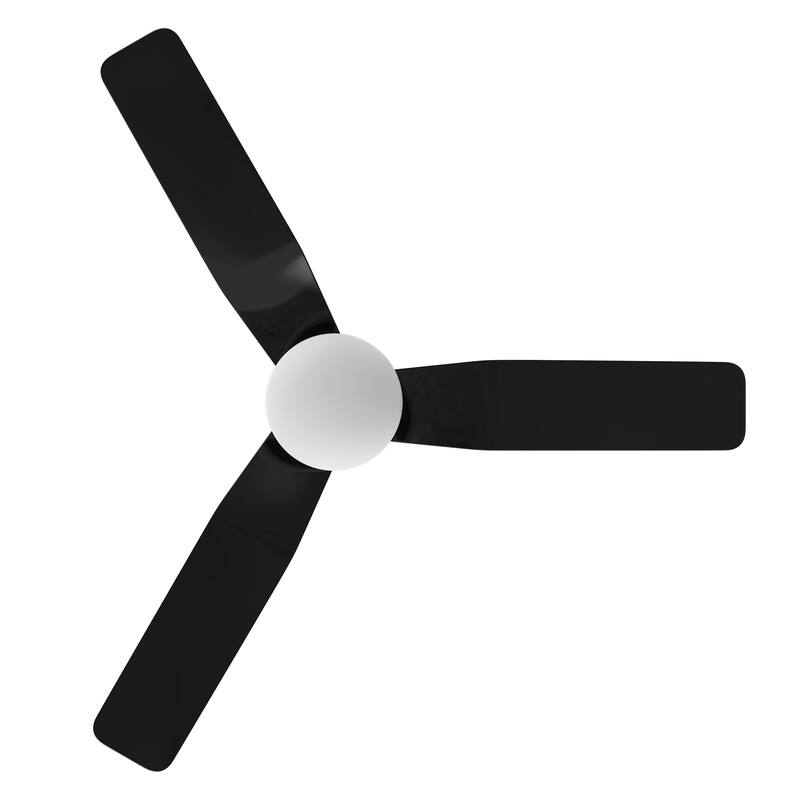 Nantes 44-inch Indoor Smart Ceiling Fan, Dimmable LED Light Kit and Remote, Works with Alexa/Google Home/Siri - N/A