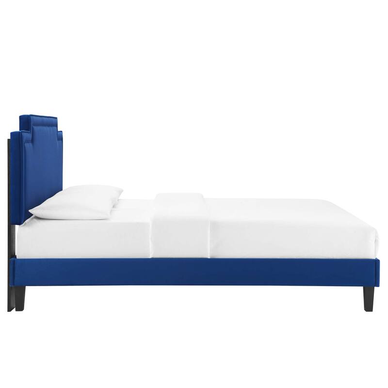 Liva Performance Velvet Twin Bed On Sale Bed Bath & Beyond 36954042