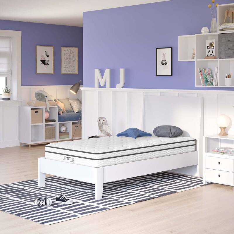 Jenna 6" Innerspring and Foam Mattress - N/A