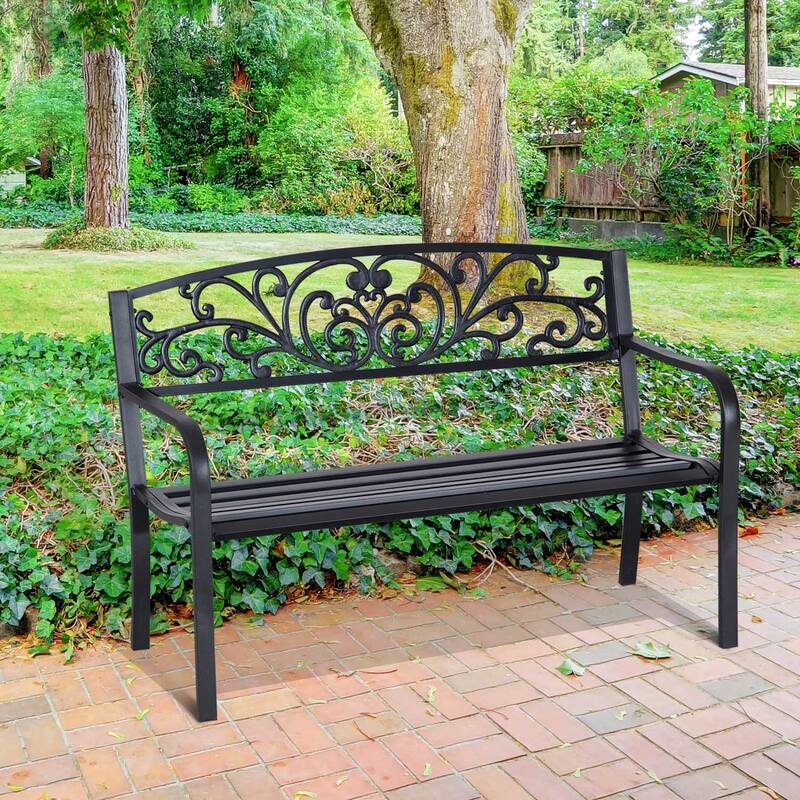 Outsunny 50" Outdoor Bench (Excluding the table)