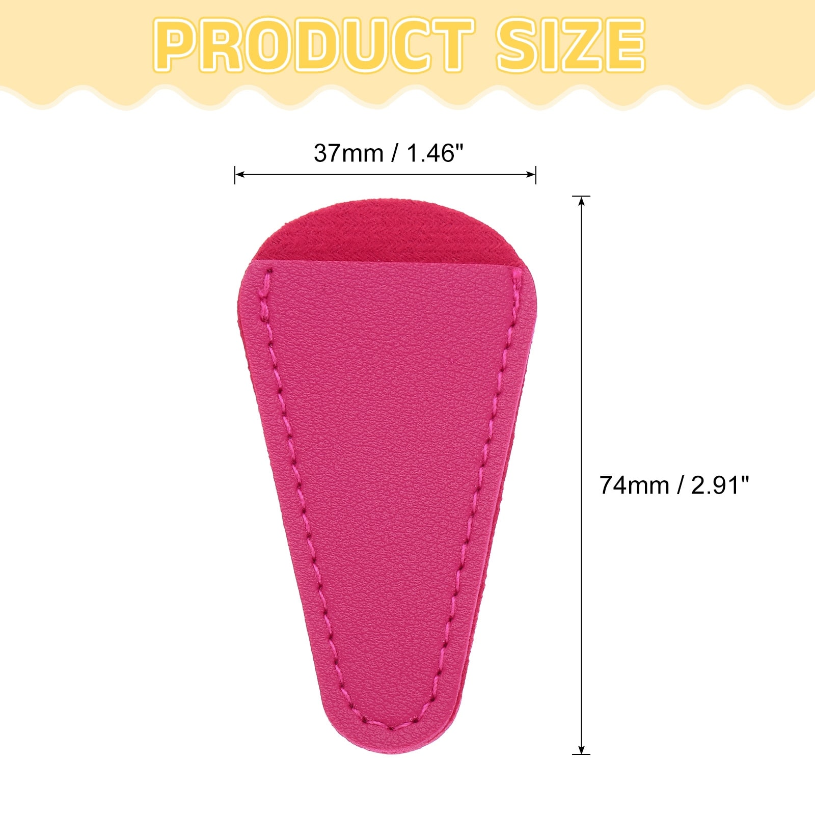 Scissors Sheath, Scissors Cover Protector PU Leather Portable Collect Bags