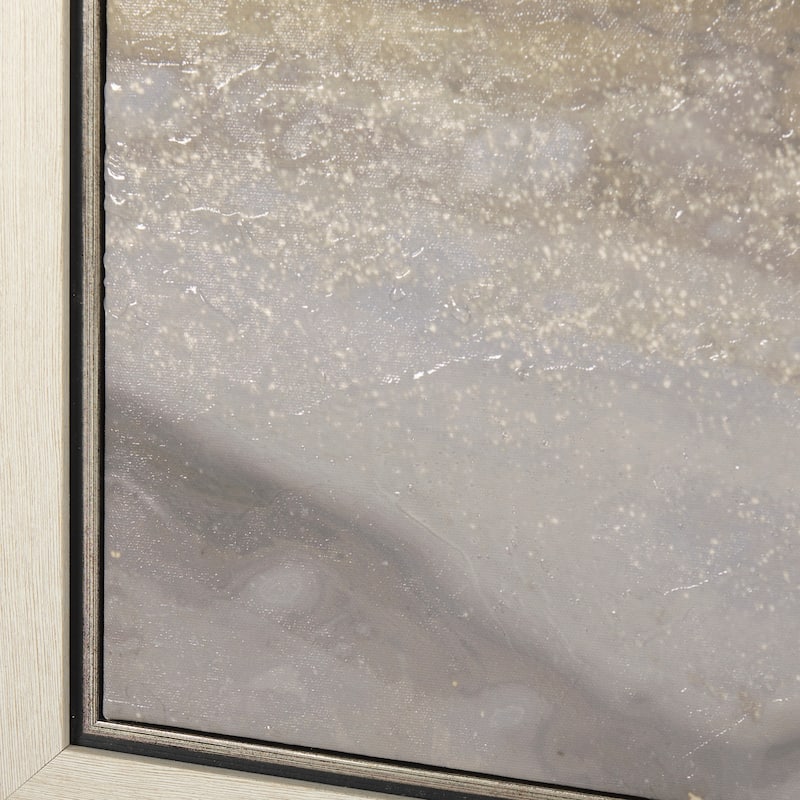 Sandy Waves I (40 x 80) Framed Canvas Art Print