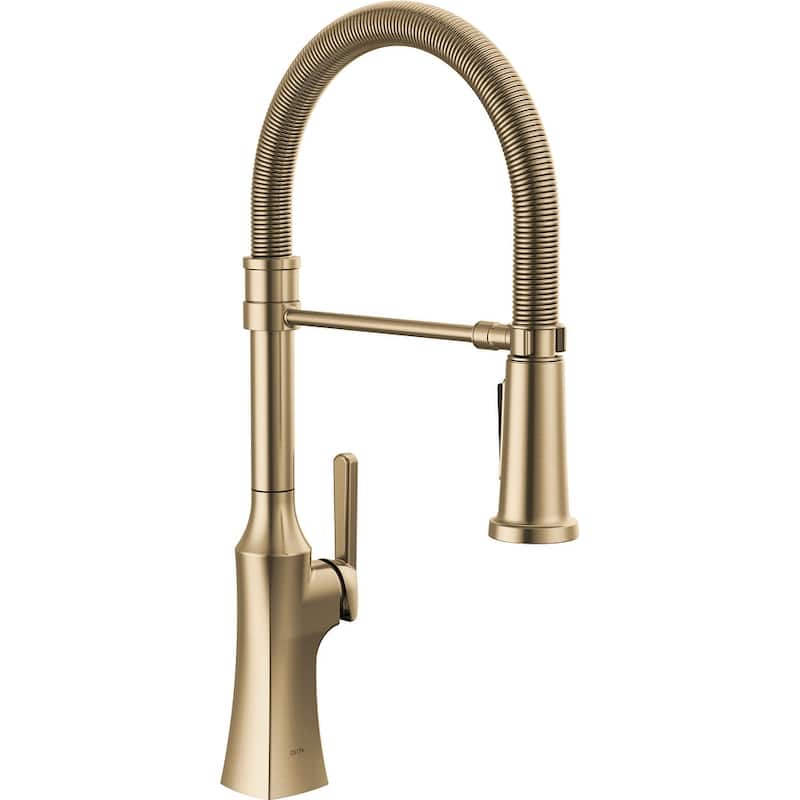 Delta 18887-DST Ermelo Pro 1.8 GPM Single Hole Pre-Rinse Spring Spout - Champagne Bronze