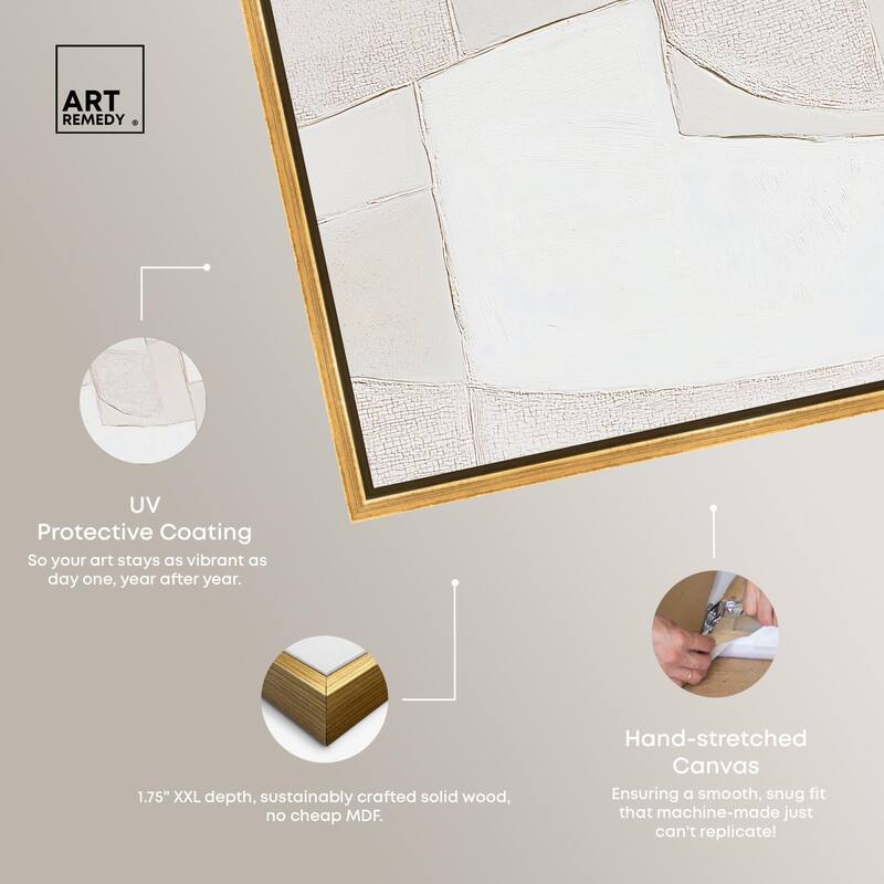 Veiled Calm Canvas by Art Remedy
