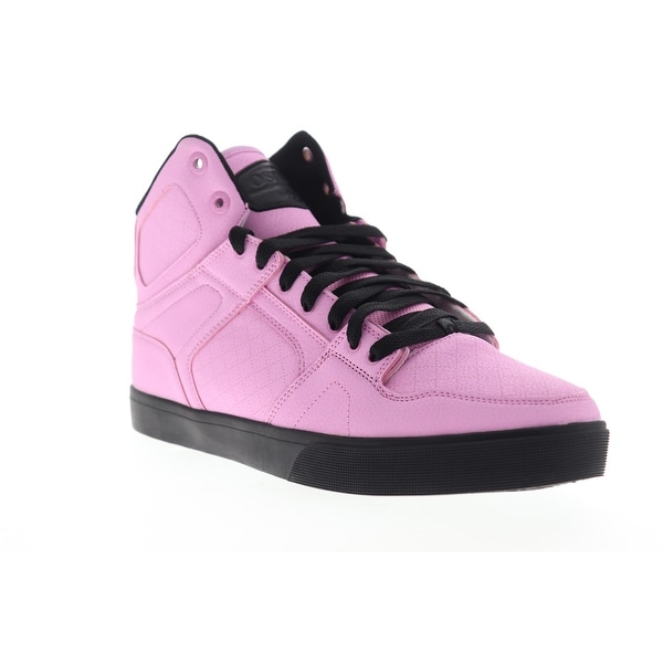 pink and black osiris shoes