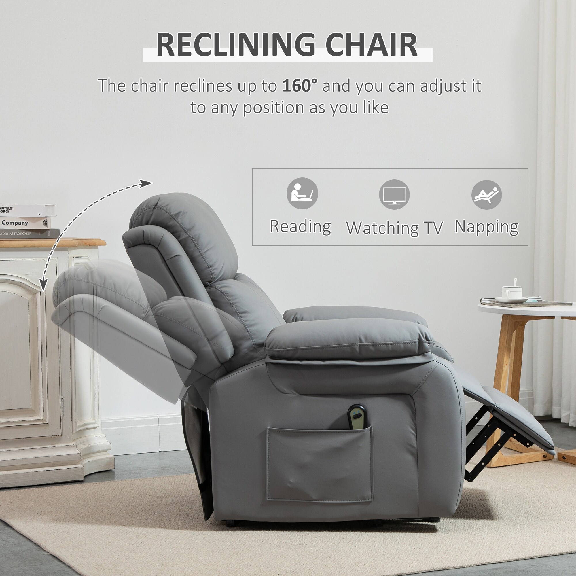 Automatic best sale recliner sofa