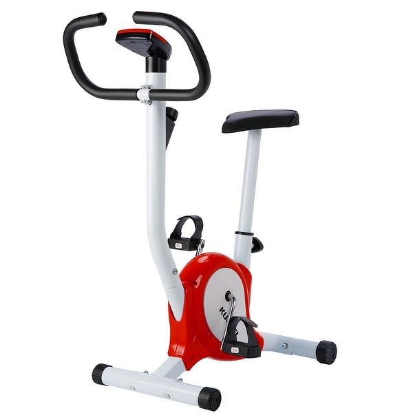KUOKEL Stable Upright Bike Durable Exercise Bicycle Trainer Bike