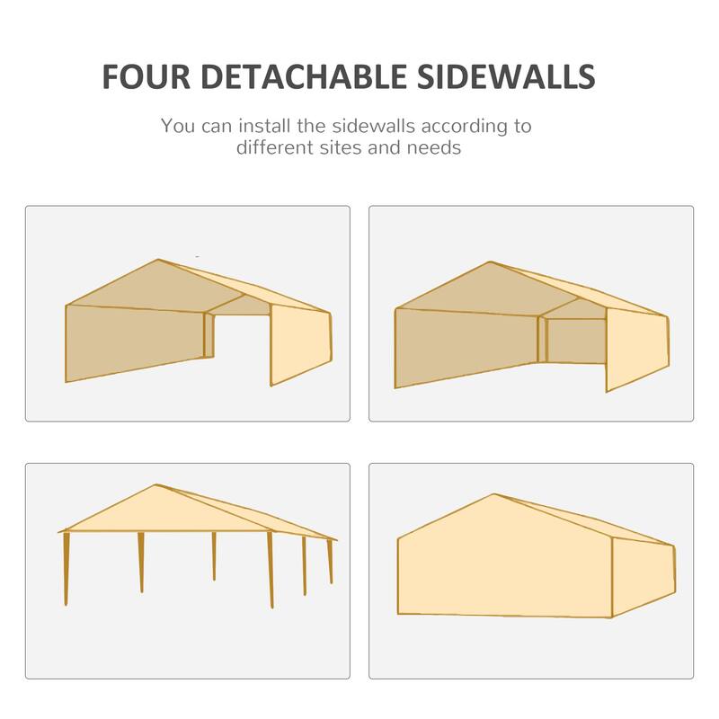 10' x 20' Large Party Tent