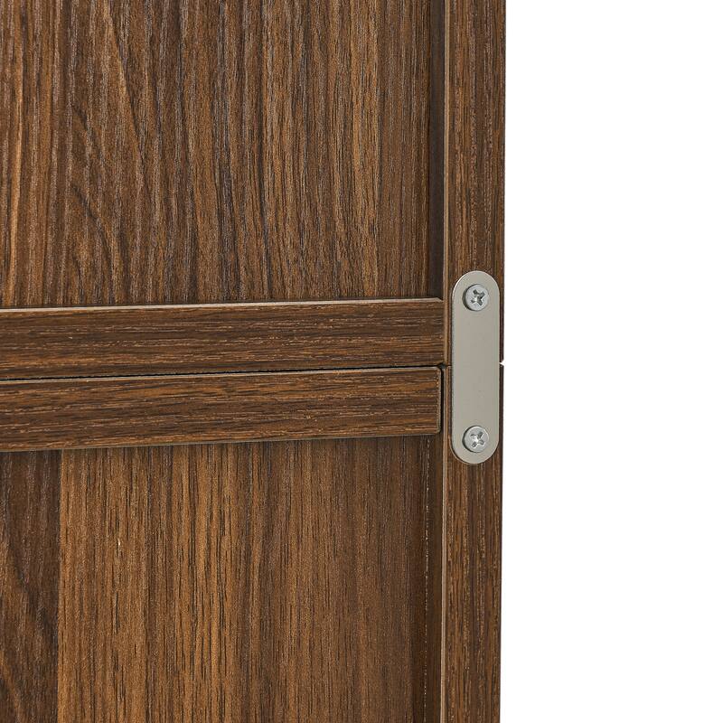 Roomfitters 8-Tier Tall Narrow Bookcase with Adjustable Shelves, Slim Storage Tower for Books, CDs, DVDs, and Décor