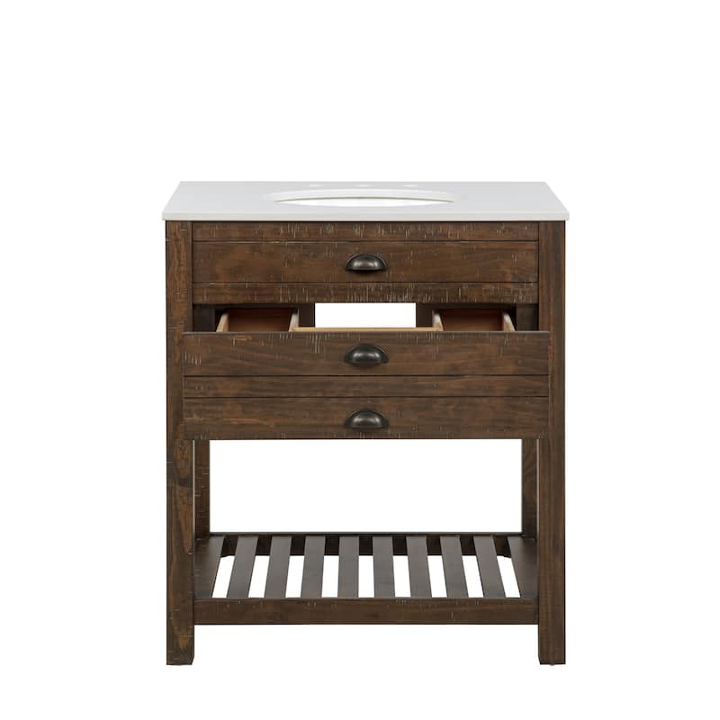 Fiskin Rustic One Drawer Sink Vanity