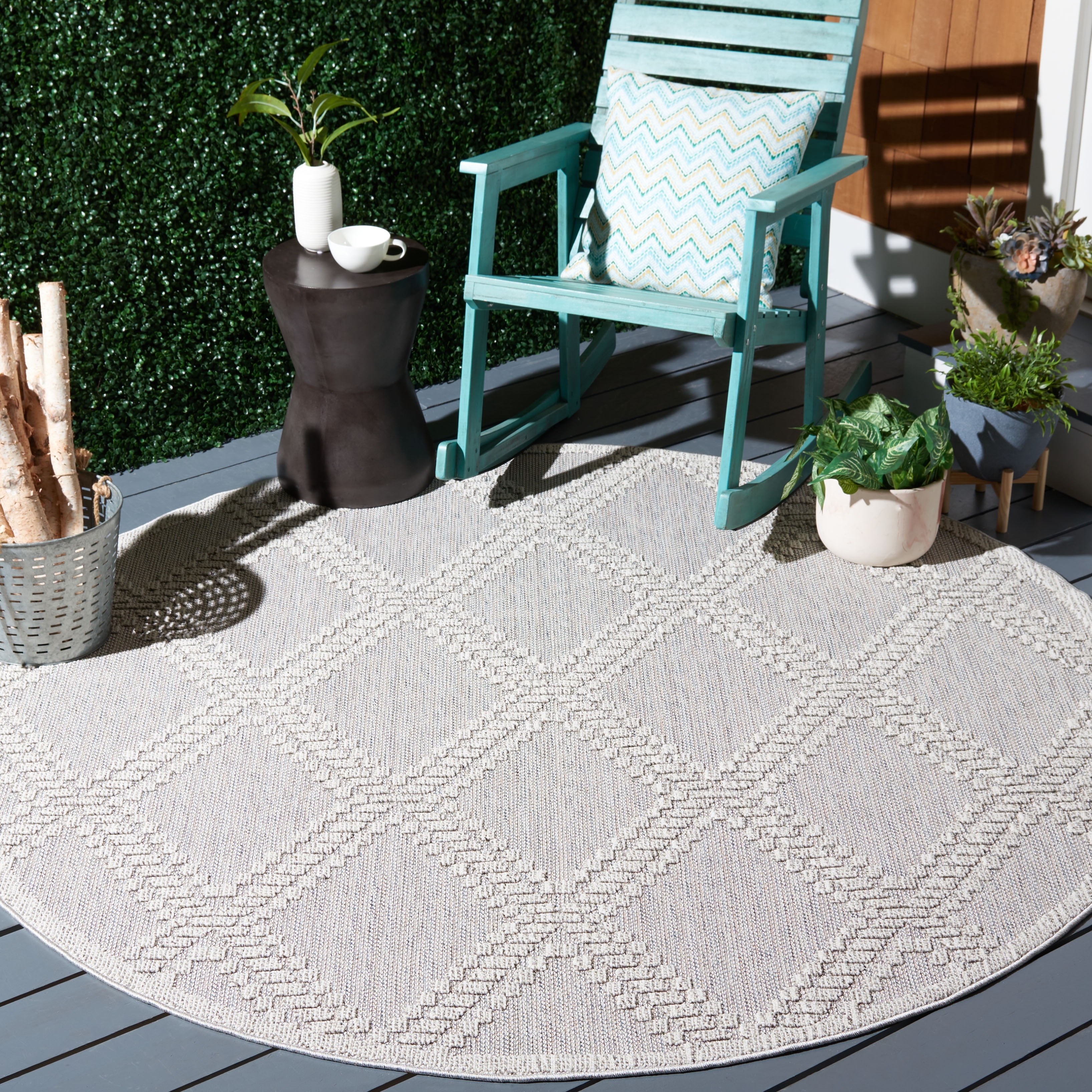 SAFAVIEH Global Hannakaisa Indoor/ Outdoor Trellis Rug