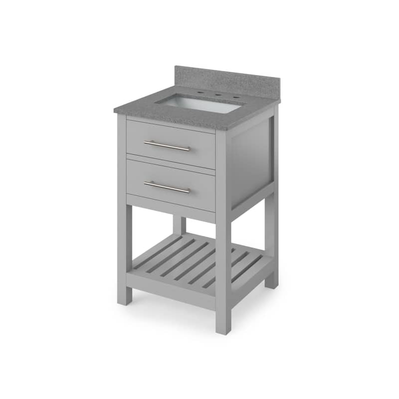 Jeffrey Alexander VKITWAV24R-MARBLE Wavecrest II 24" Free Standing