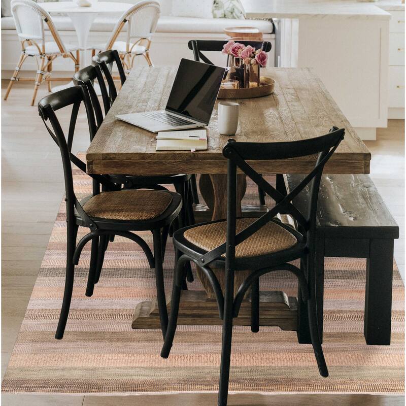 ECARPETGALLERY Hand-knotted Silk Shadow Multi Color Viscose, Wool Rug - 8'0 x 10'2