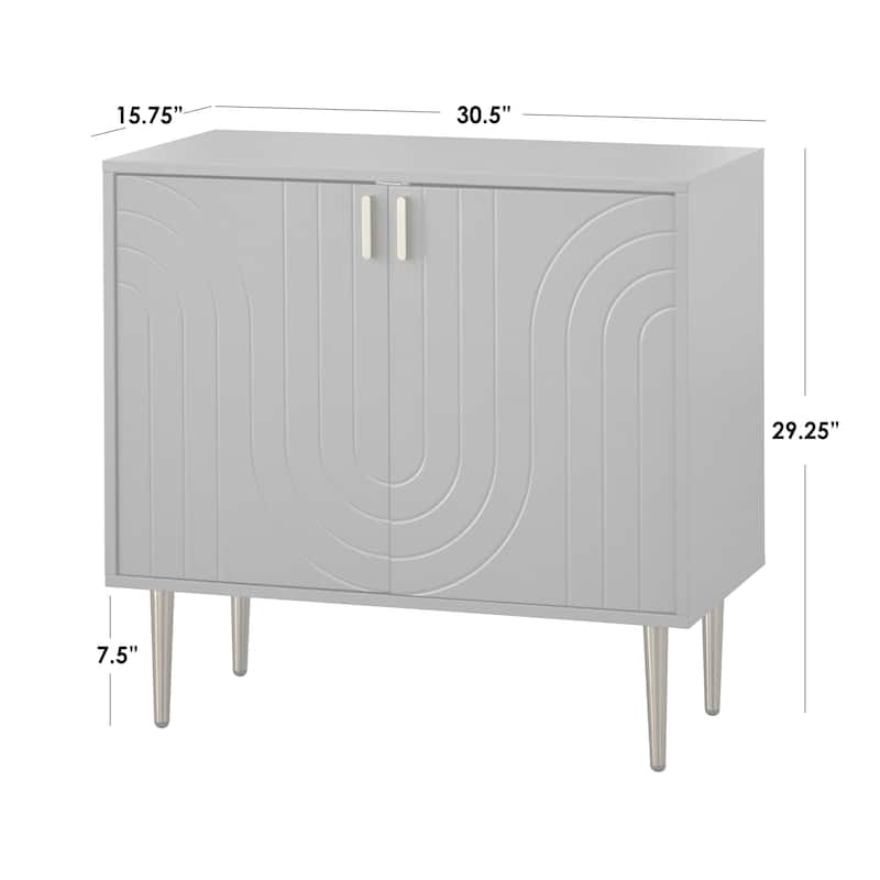 Lifestorey Tabaria Mid-Century Two Door Buffet