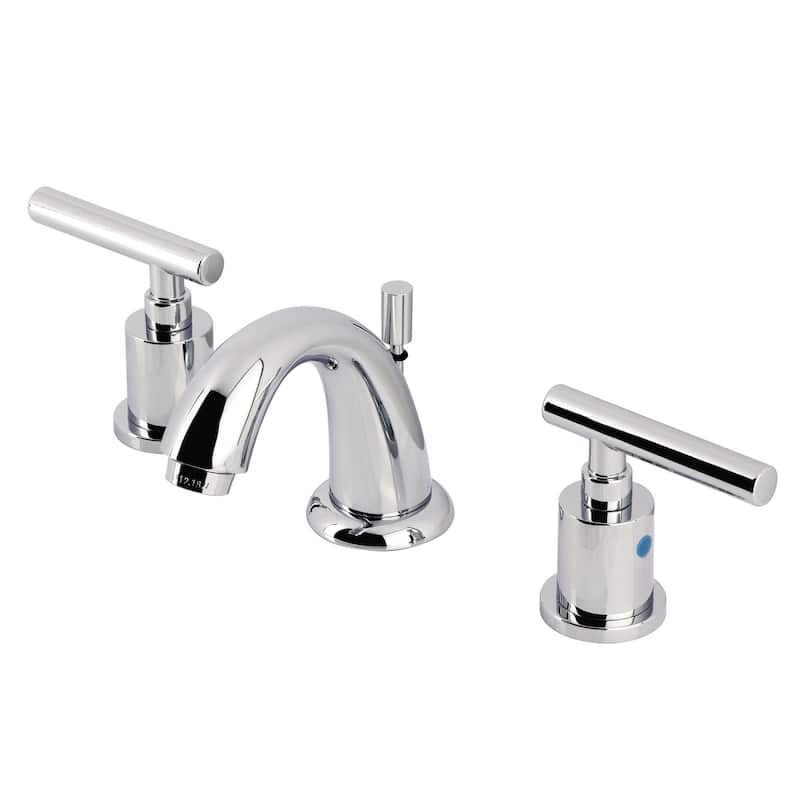 Kingston Brass KB891.CML Manhattan 1.2 GPM Widespread Bathroom Faucet - Polished Chrome