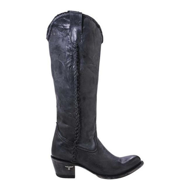 plain black boots womens