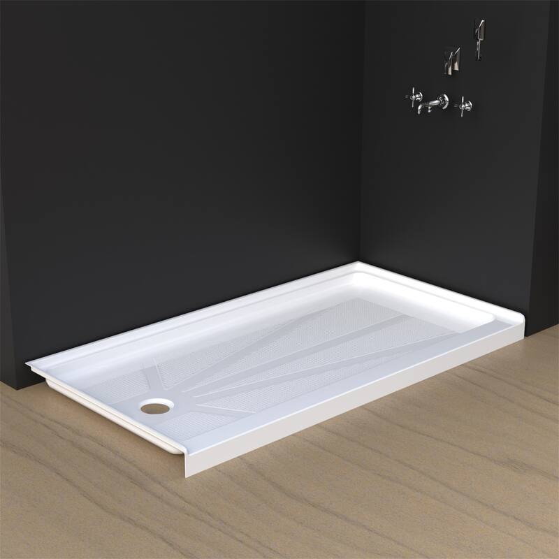 i-Homare 32" X 60" Left Drain Single Threshold Rectangular Shower Base